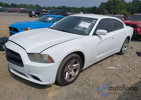 2012 Dodge Charger Police z USA, uszkodzony, nr VIN 2C3CDXAT7CH226852